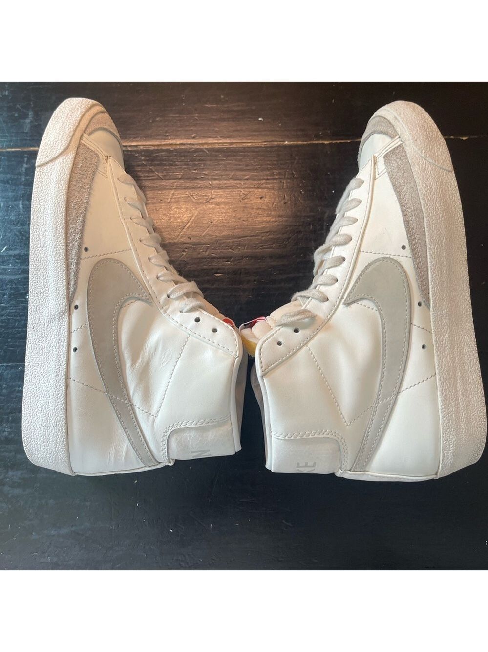 Nike Blazer Mid '77 Vintage Leather Suede Ladies Size 8 CZ 1055-120 - Picture 5 of 9